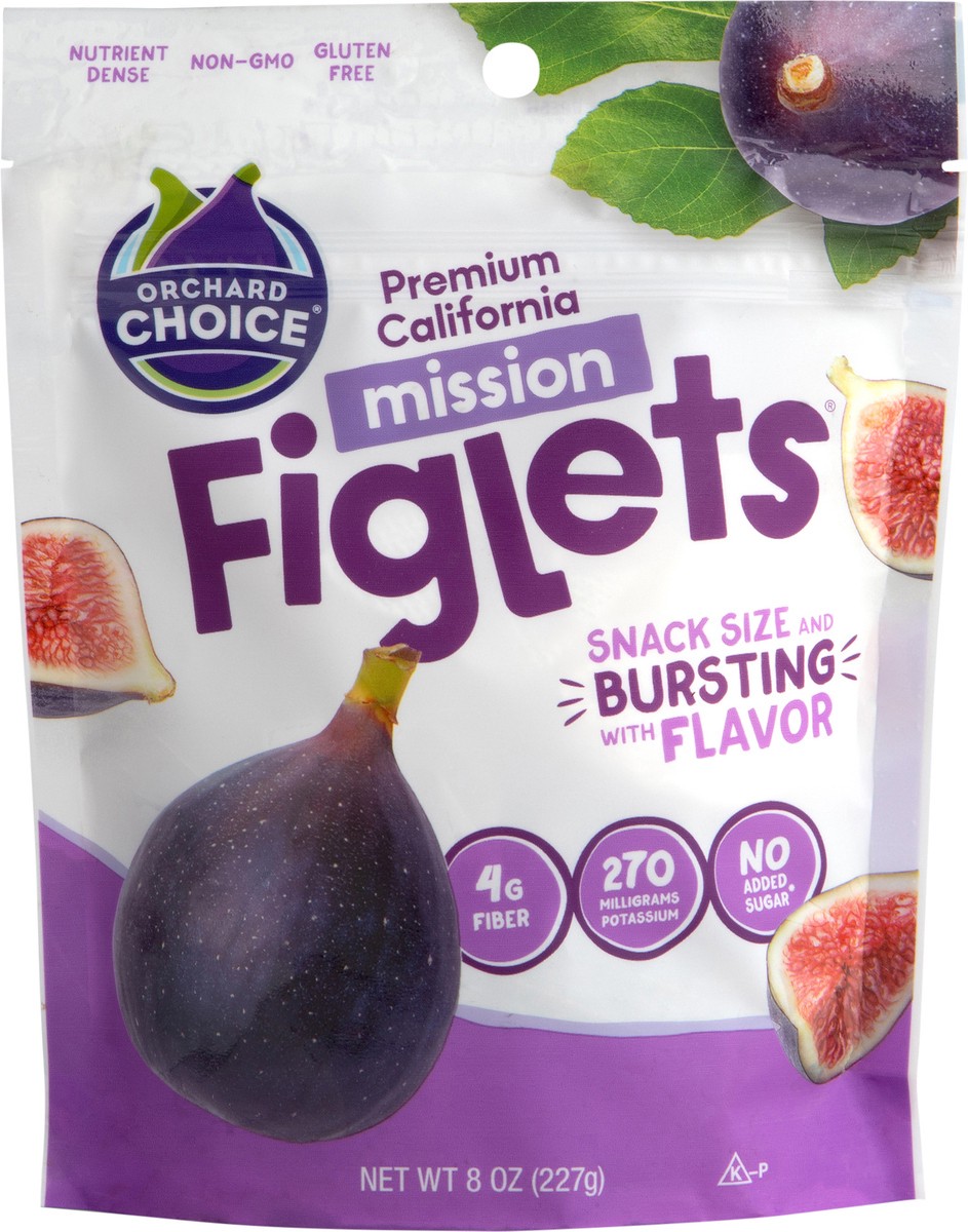 slide 3 of 3, Orchard Choice Premium California Mission Figlets 8 oz Bag, 8 oz