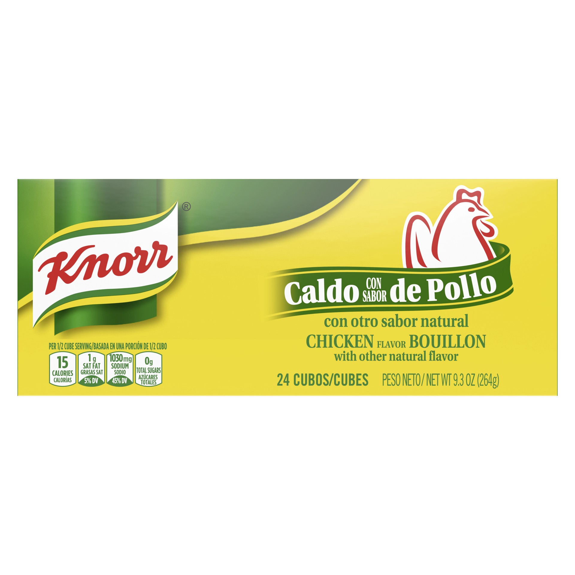 slide 1 of 9, Knorr Cube Bouillon Chicken, 9.3 oz, 24 Count, 9.3 oz