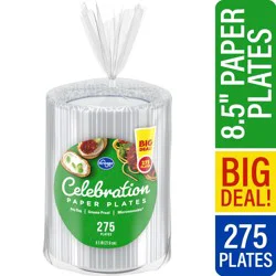 Kroger Home Sense Designer Paper Plates 8.5 Inch