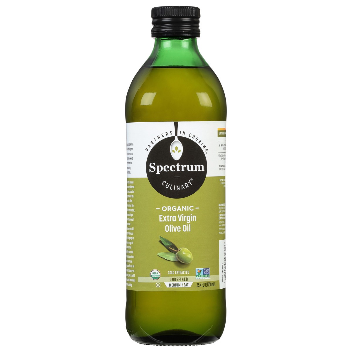 slide 1 of 11, Spectrum Culinary Organic Extra Virgin Olive Oil 25.4 fl oz, 25.4 fl oz