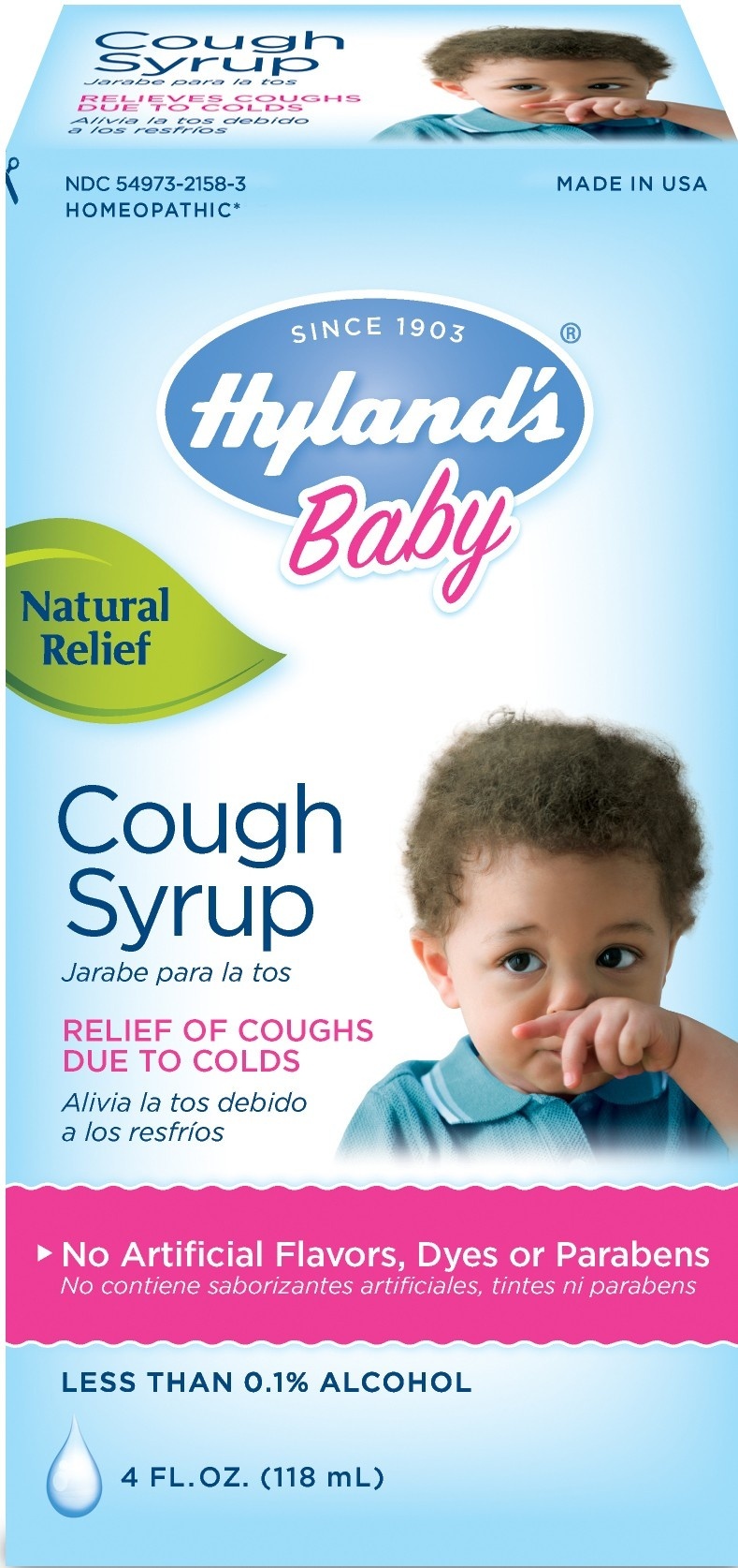 Hyland's Baby Homeopathic Cough Syrup 4 fl oz | Shipt