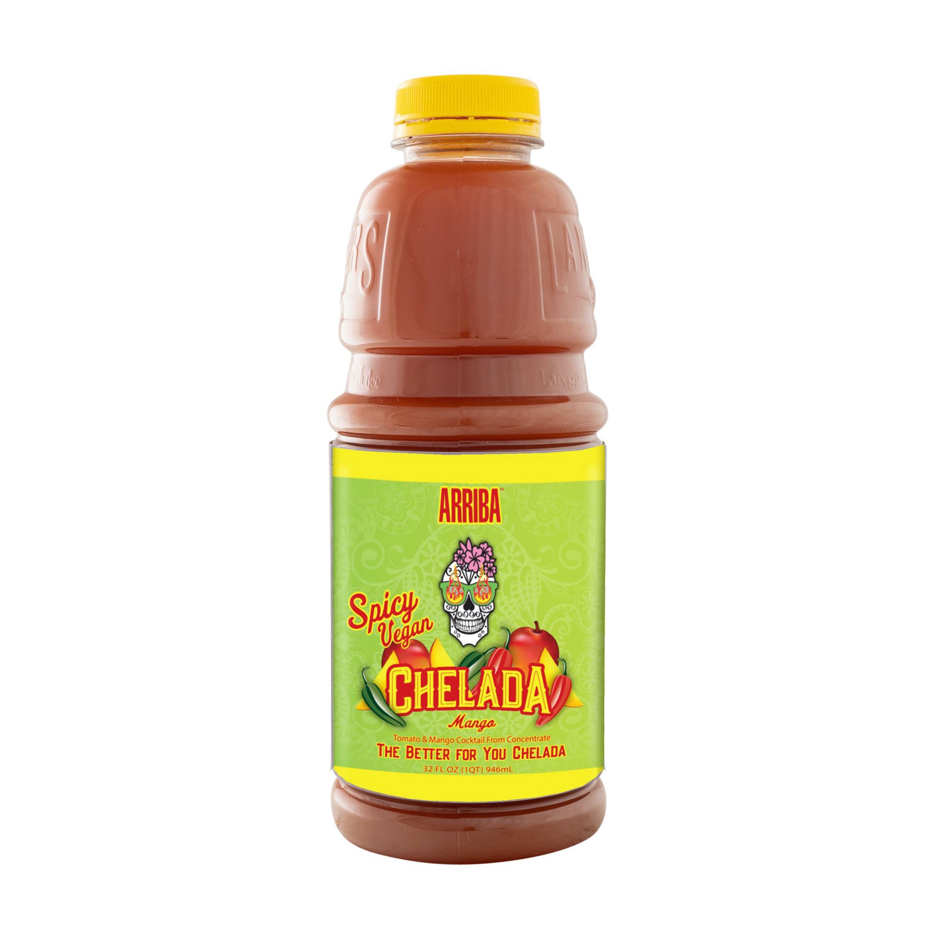 slide 1 of 1, Arriba! Chelada Mango - 32 oz, 32 oz