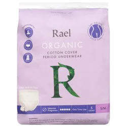 Rael Organic S/M Period Underwear 5 Each