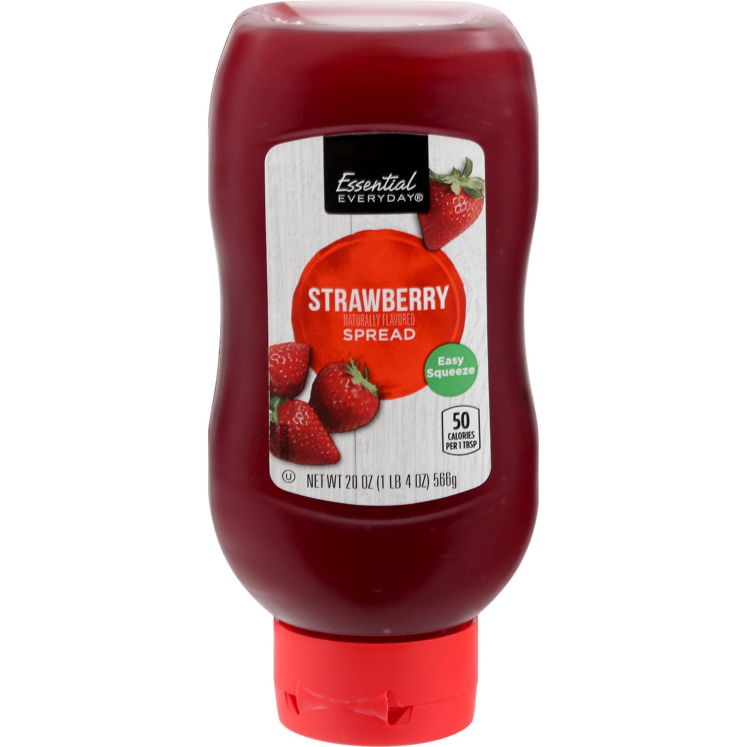 slide 1 of 1, Essential Everyday Strawberry Fruit Spread, 20 oz