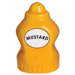 Destination Holiday Salt or Pepper Shaker - Mustard
