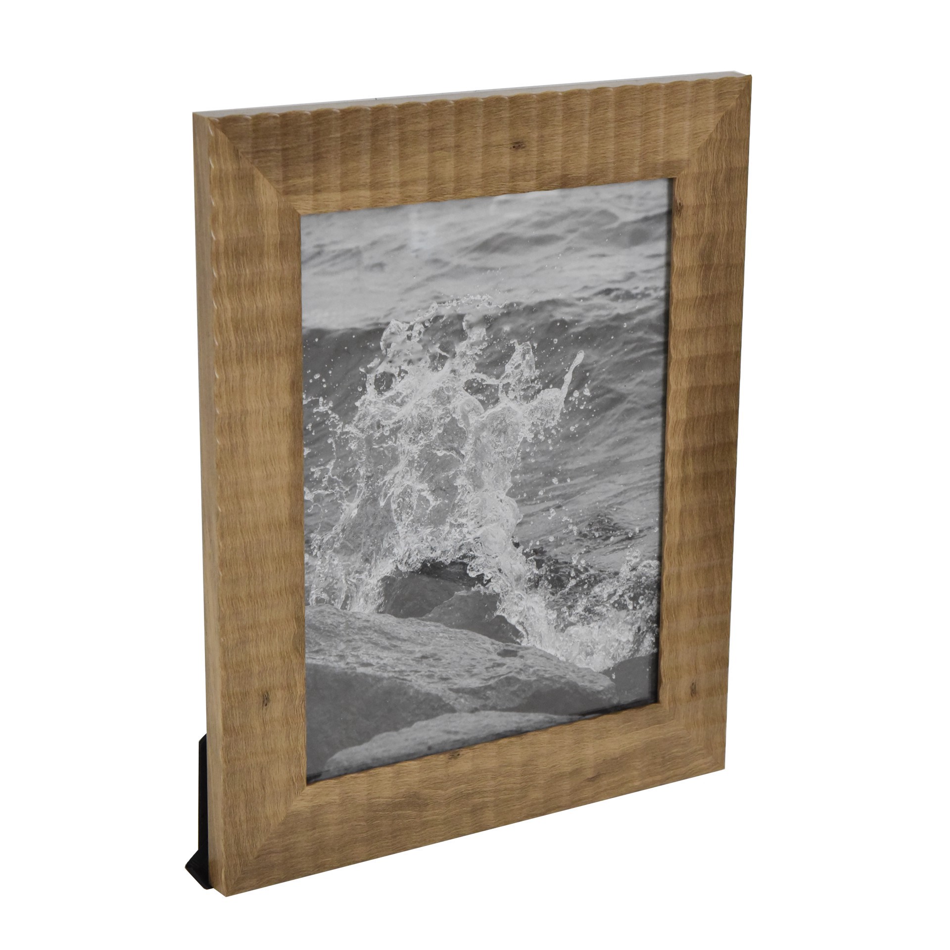 slide 2 of 4, 8" X 10" Faux Wood Ripple Tabletop Frame By Studio Decor Treasured Finds, 8 in x 10 in