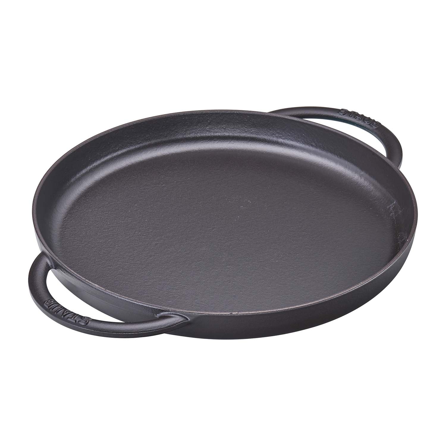 slide 1 of 1, STAUB Pure Griddle, Black, 12 in