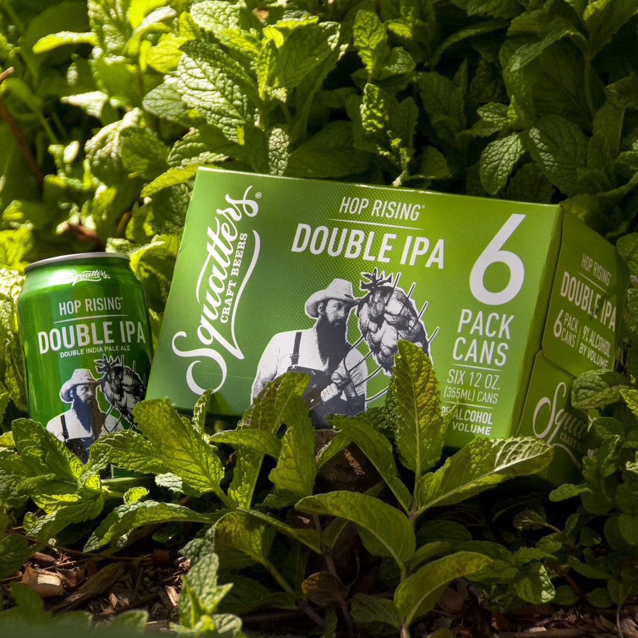 slide 6 of 9, Squatters Hop Rising Double IPA 6 Pack 12 oz can, 6 ct; 12 oz