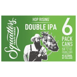 Squatters Hop Rising Double IPA 6 Pack 12 fl oz Cans