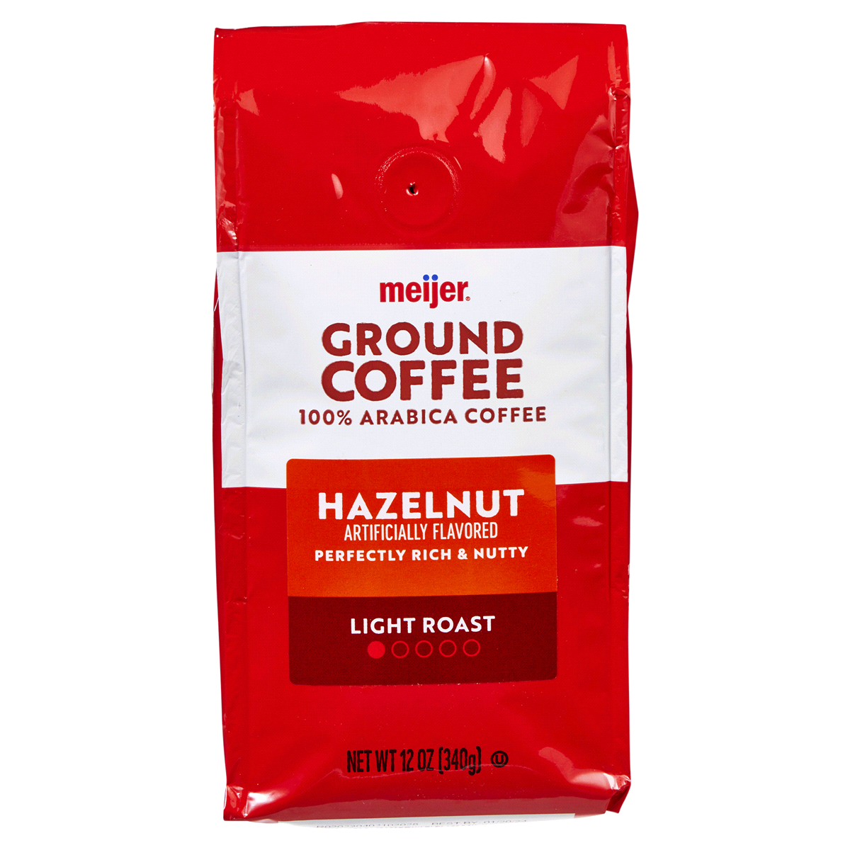 slide 1 of 29, Meijer Hazelnut Ground Coffee - 12 oz, 12 oz