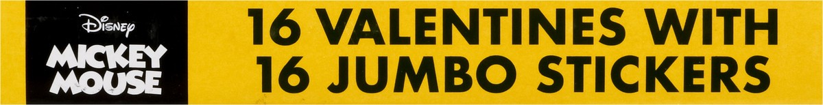 slide 6 of 10, IG Design Group Mickey Mouse Valentine with Jumbo Stickers 32 Pieces 1 ea, 16 ct