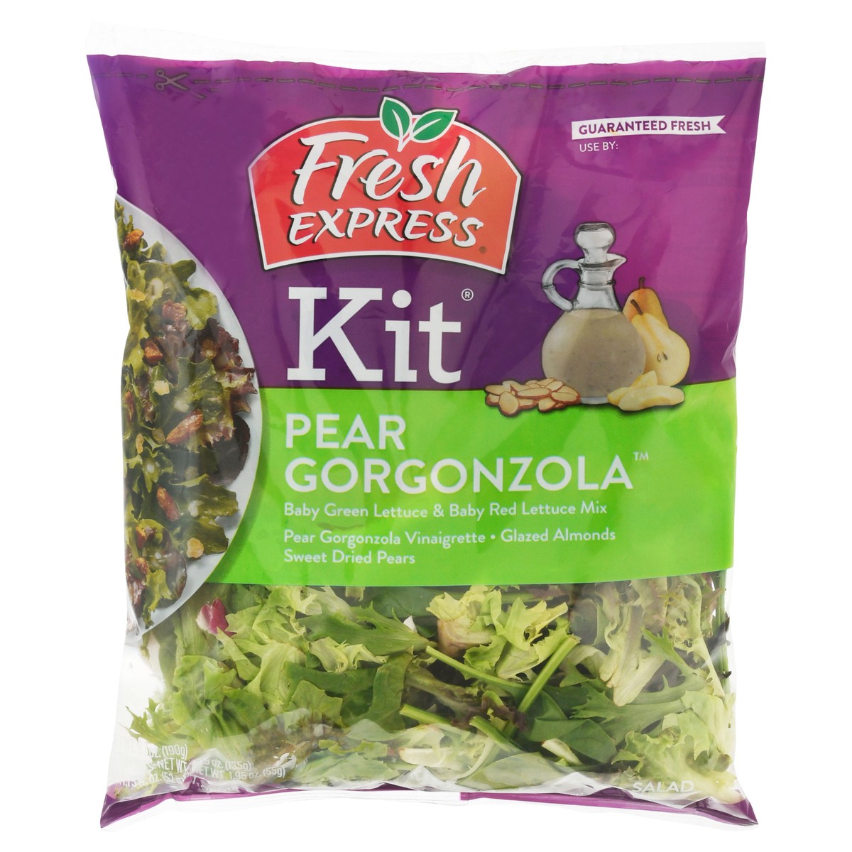 slide 7 of 11, Fresh Express Gorgonzola Pear Salad Kit, 6.4 oz