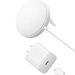Belkin Magnetic Wireless Charging Pad, Qi2 certified, MagSafe compatible 15W