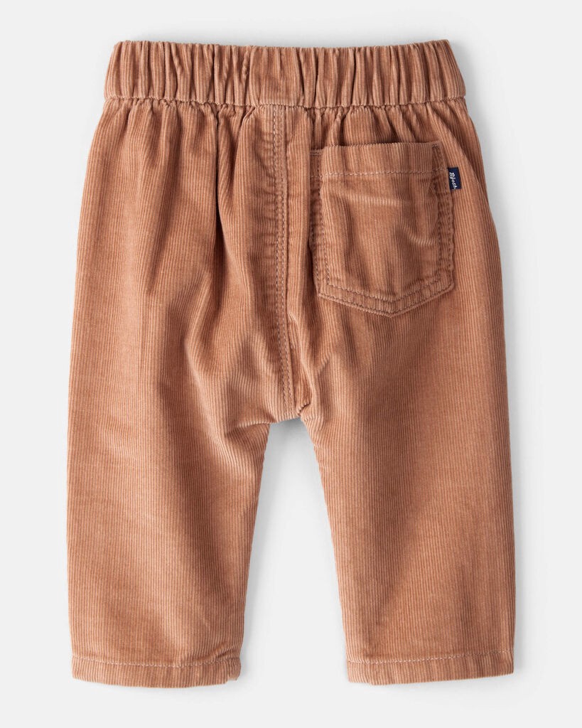 slide 2 of 3, Oshkosh Baby Boy Corduroy Pants - Brown Brown 12M, 1 ct