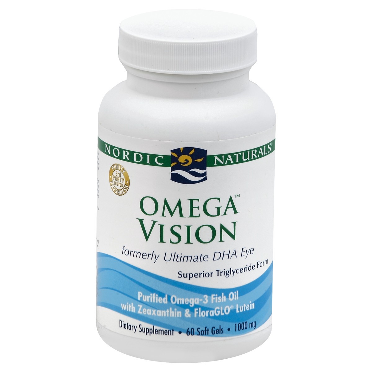 slide 3 of 3, Nordic Naturals Omega Vision Omega-3, 60 ct