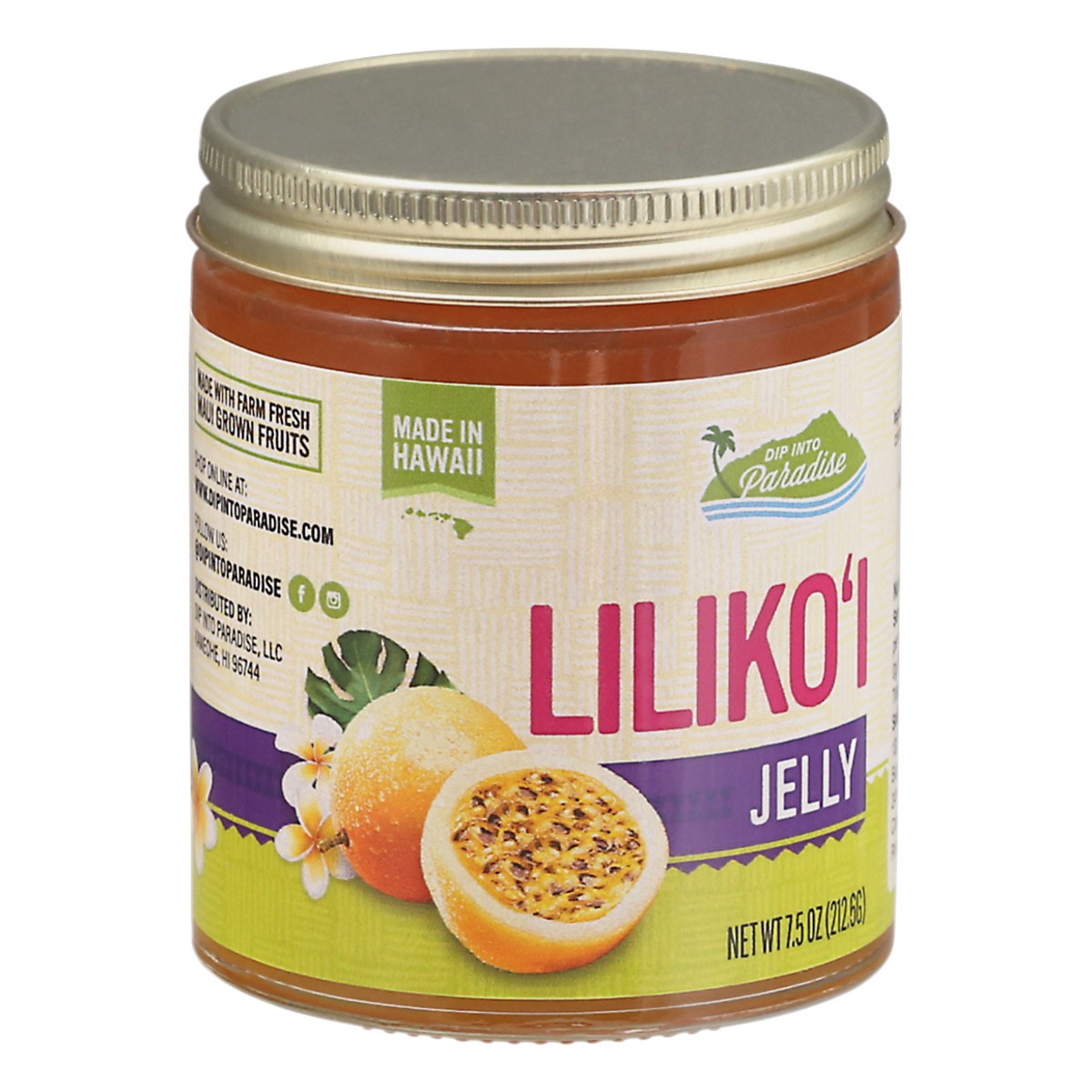 slide 14 of 14, Dip Into Paradise Lilikoi Jelly - 7.5 Oz, 7.5 oz