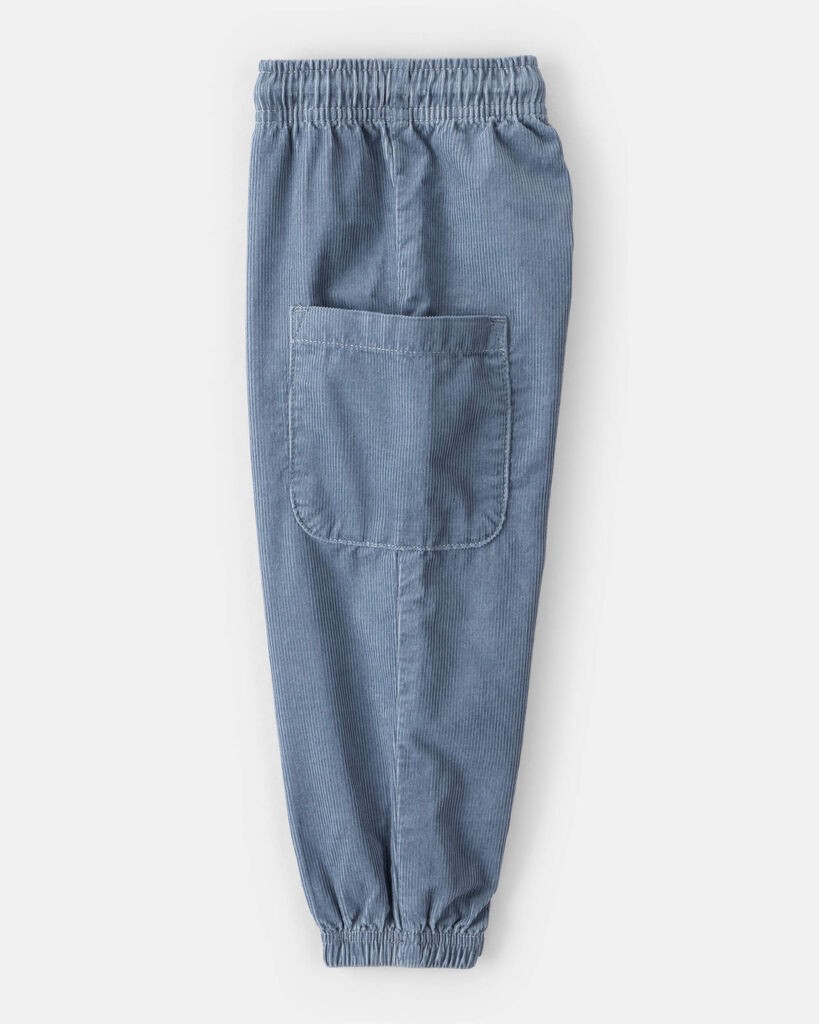 slide 3 of 4, Oshkosh Toddler Boy Corduroy Joggers - Blue Blue 5T, 1 ct