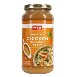 Weis Quality Homestyle Chicken Flavored Gravy Jar