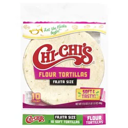 CHI-CHI'S 10 Count Fajita Style Tortilla
