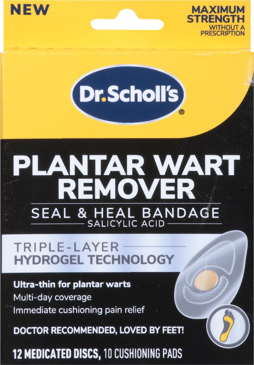 slide 9 of 13, Clear Away Plantar Remover Bandage, 12 ct