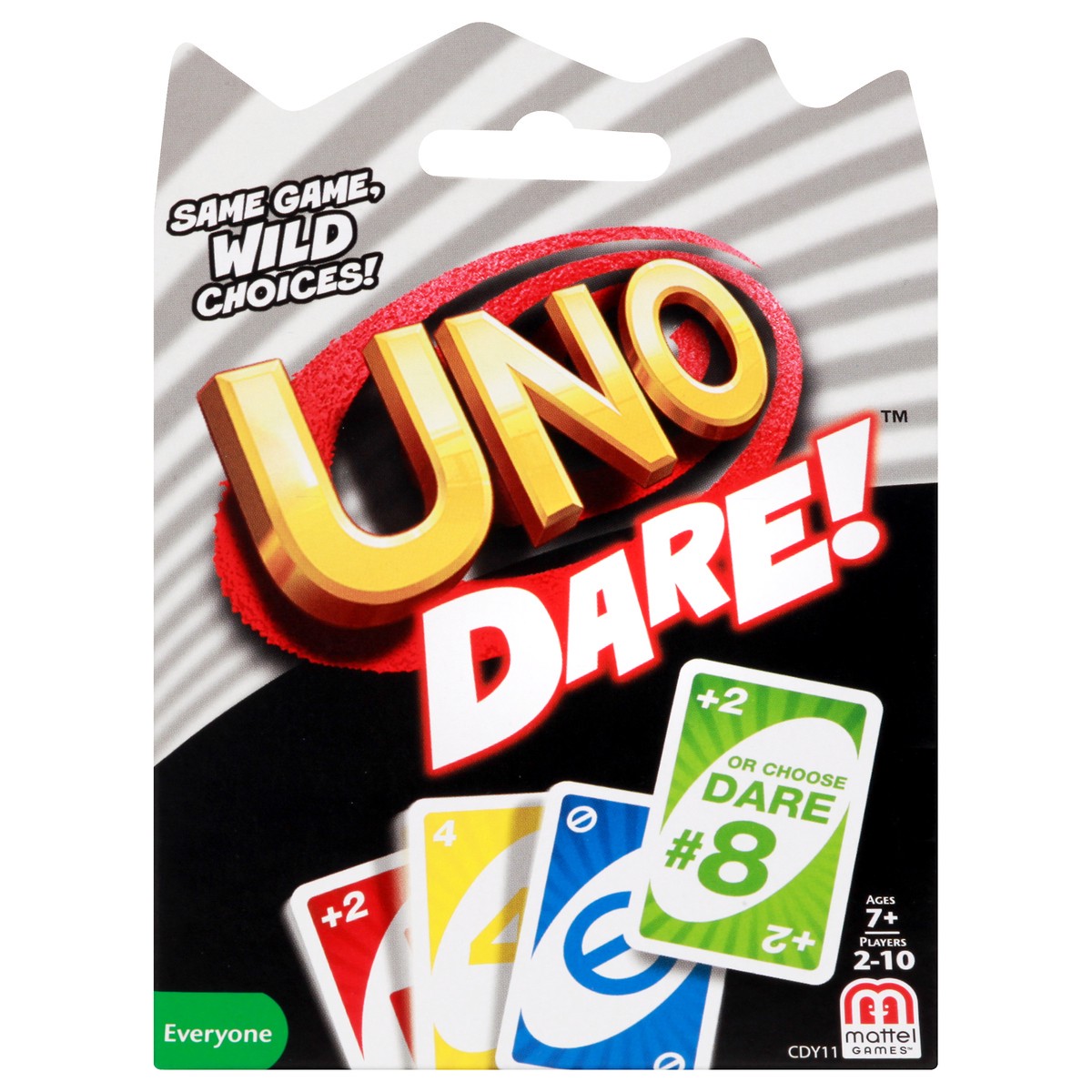 slide 1 of 8, Mattel Uno Dare Card Game, 1 ct