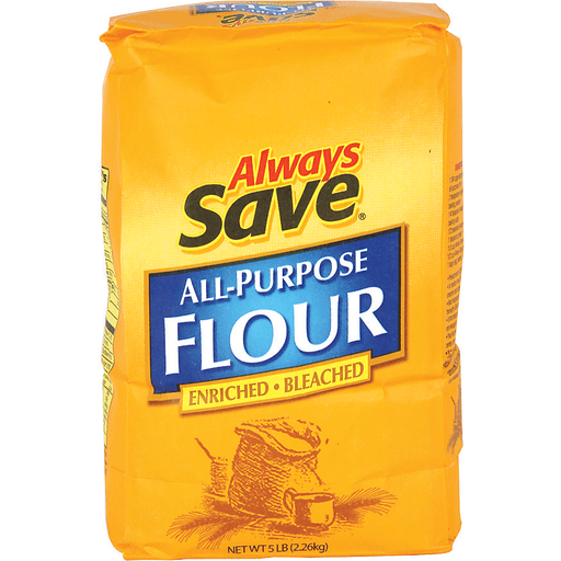 slide 1 of 1, Always Save All Purpose Flour, 80 oz