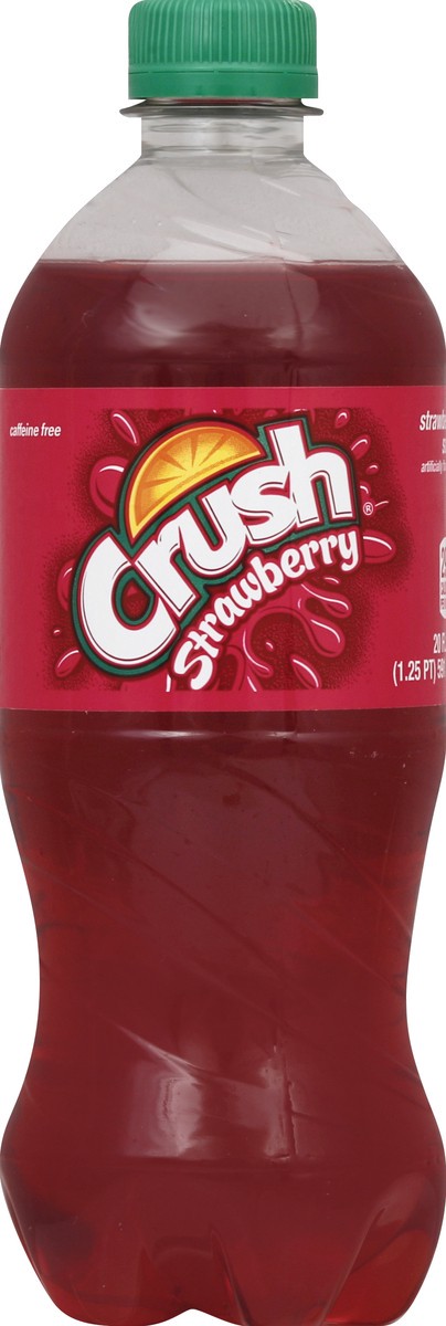 slide 2 of 4, Crush Strawberry Soda, 20 fl oz bottle, 20 fl oz