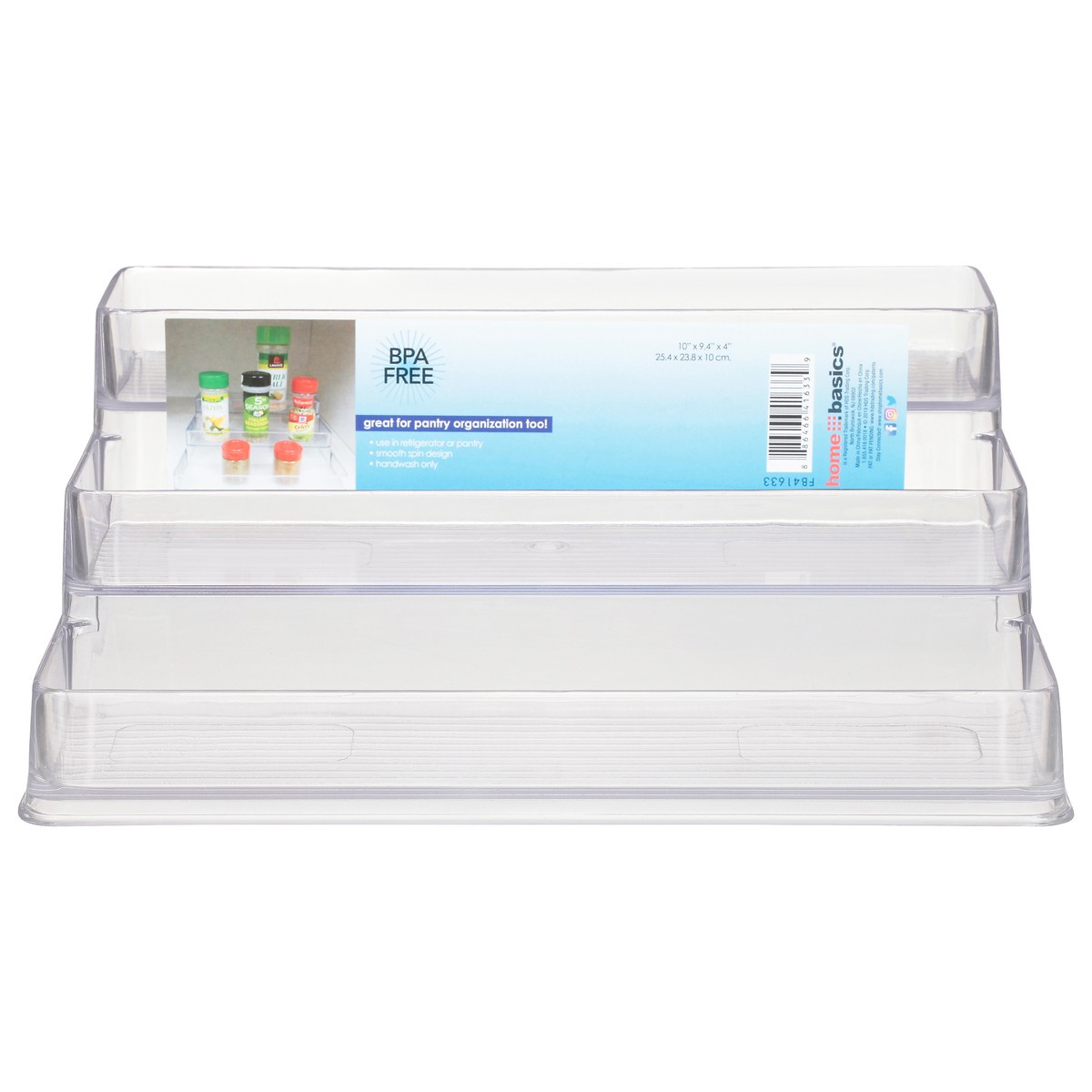 slide 9 of 11, Home Basics Fridge Bin 1 ea, 1 ct