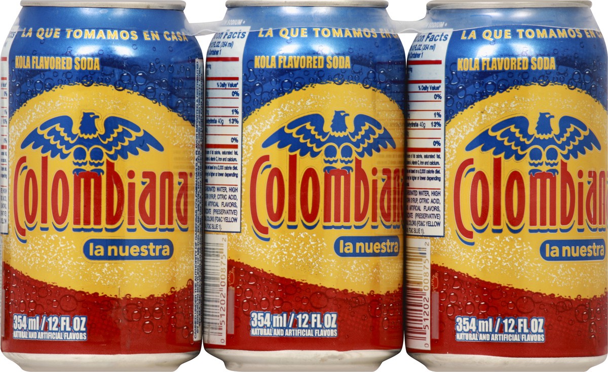 slide 4 of 13, Colombiana La Nuestra Drink, 6 ct; 12 fl oz