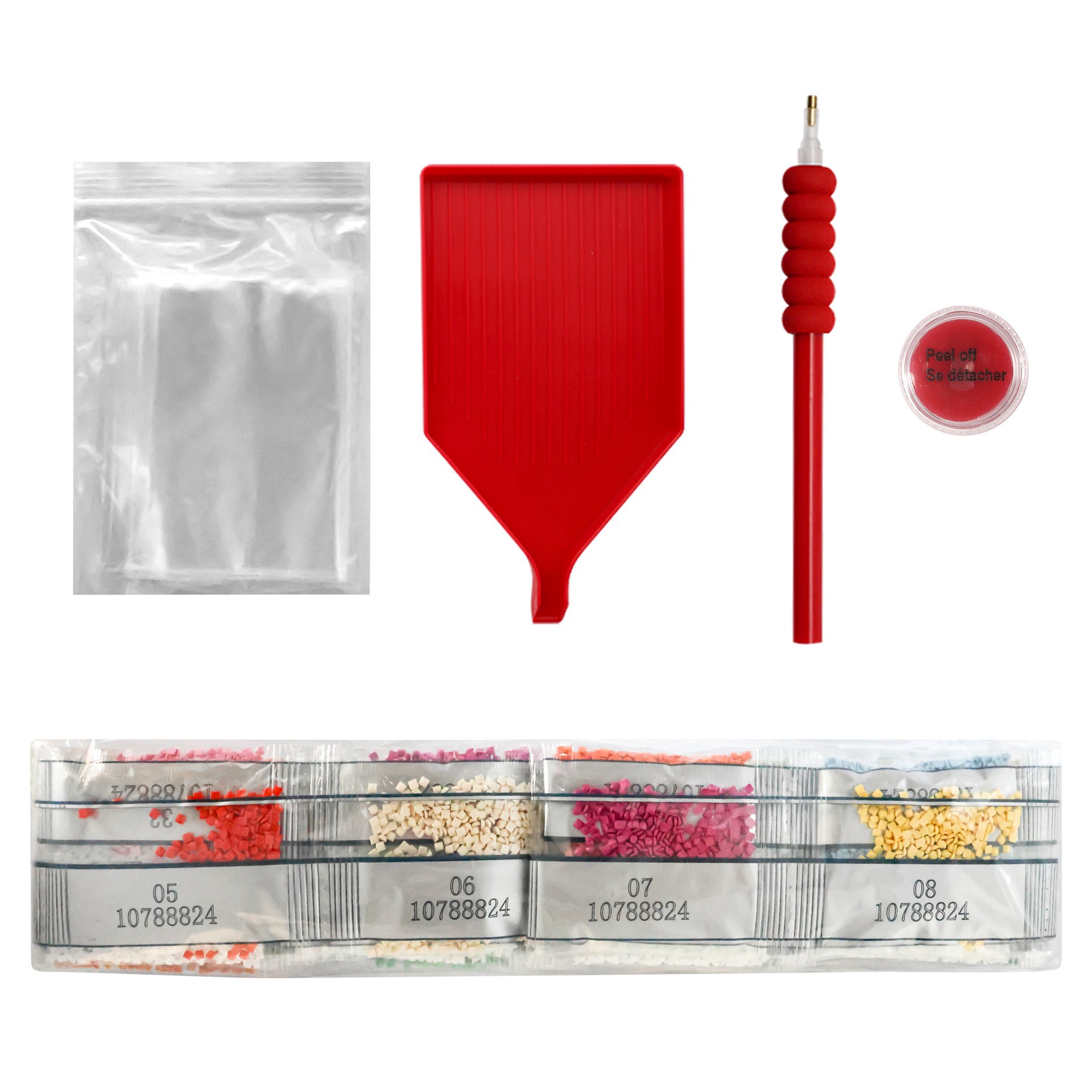 slide 2 of 4, 16" X 20" Colorful Village Diamond Art Kit By Make Market, 16 in x 20 in