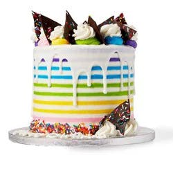 Rainbow Celebration Cake