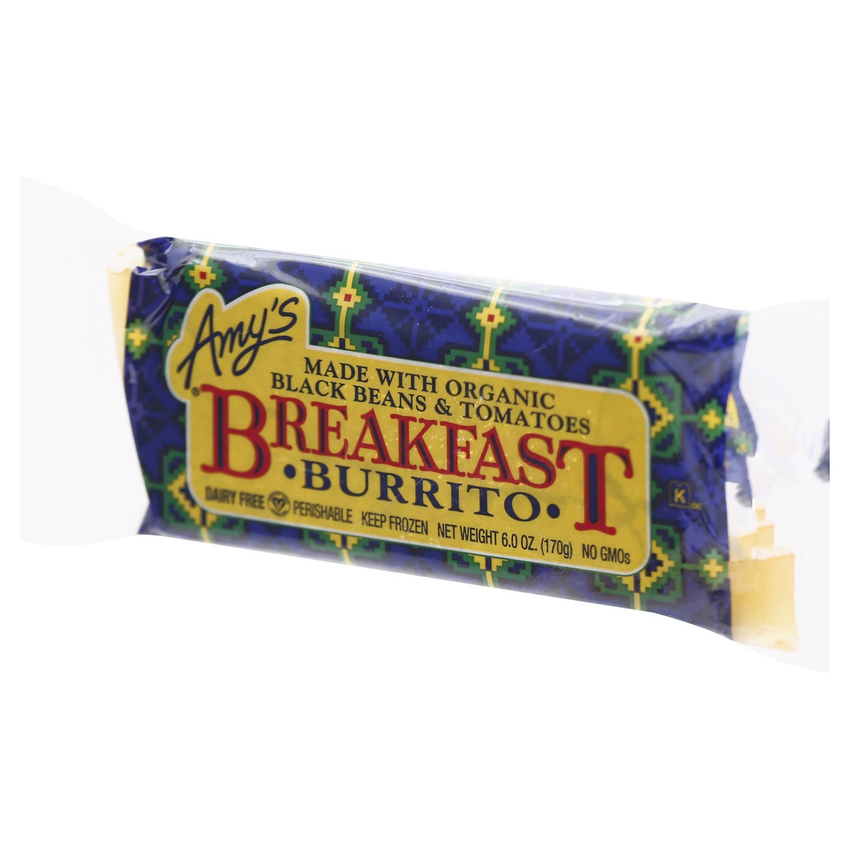 slide 10 of 10, Amy's Breakfast Burrito - Organic, 6 oz