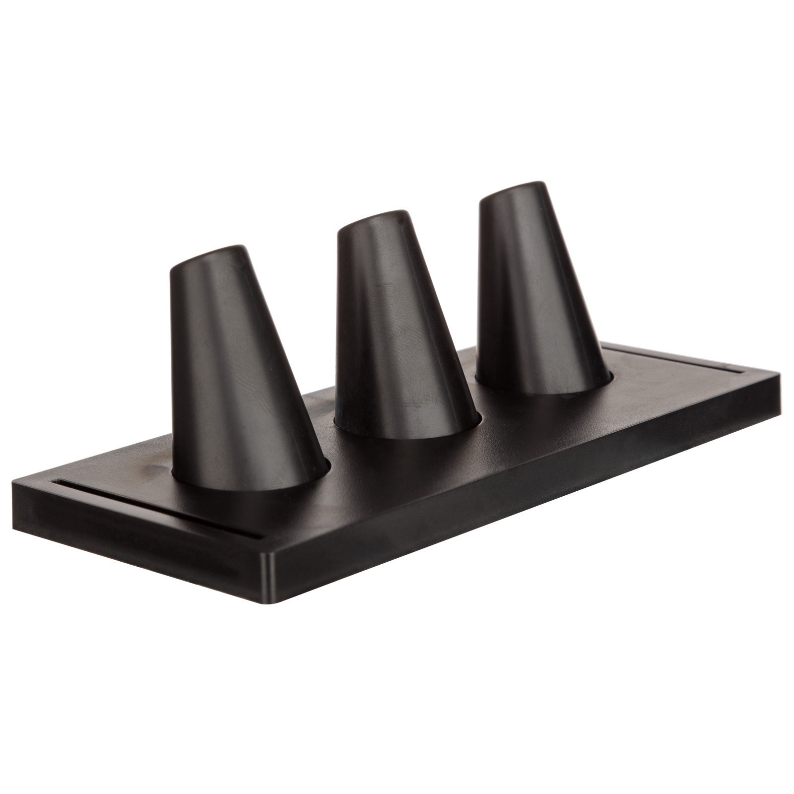 slide 5 of 7, 5.3" 3-Ring Championship Display Case By Studio Decor, 5.3 in x 2.3 in x 2.3 in