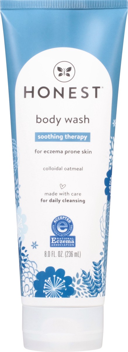 slide 2 of 12, Honest Soothing Therapy Body Wash 8 fl oz, 8 fl oz