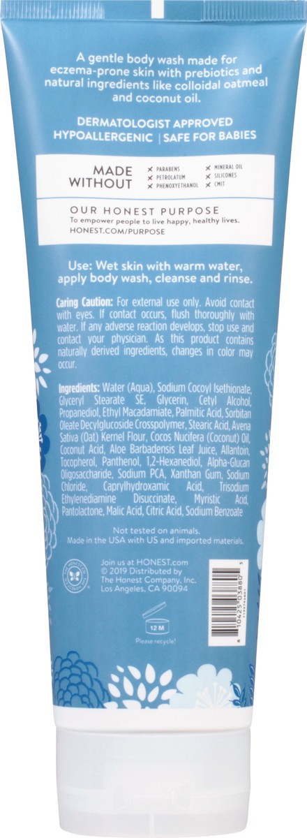 slide 3 of 12, Honest Soothing Therapy Body Wash 8 fl oz, 8 fl oz