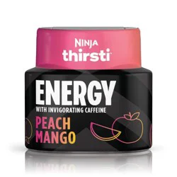 Ninja Thirsti Energy Peach Mango Flavored Water Drops (Sweetened)