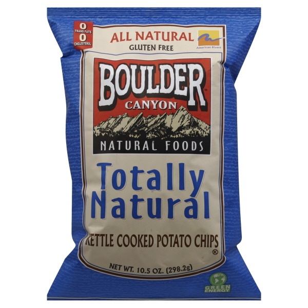 slide 1 of 6, Boulder Canyon Totally Natural Kettle Chips, 10.5 oz