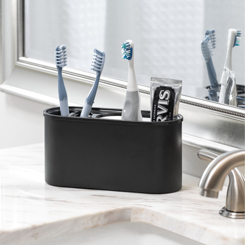 slide 5 of 6, iDesign Dental Station - Matte Black, 1 ct