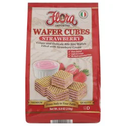 Flora Strawberry Wafer Cubes 8.8 oz
