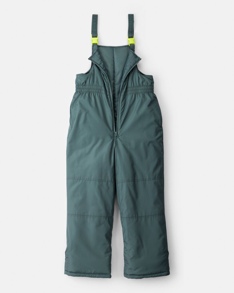 slide 3 of 5, Carter's Carters Boys 2-Piece Dinosaur Hooded Snowsuit Jacket & Bib Set - Green/Blue Grey 8, 2 pc