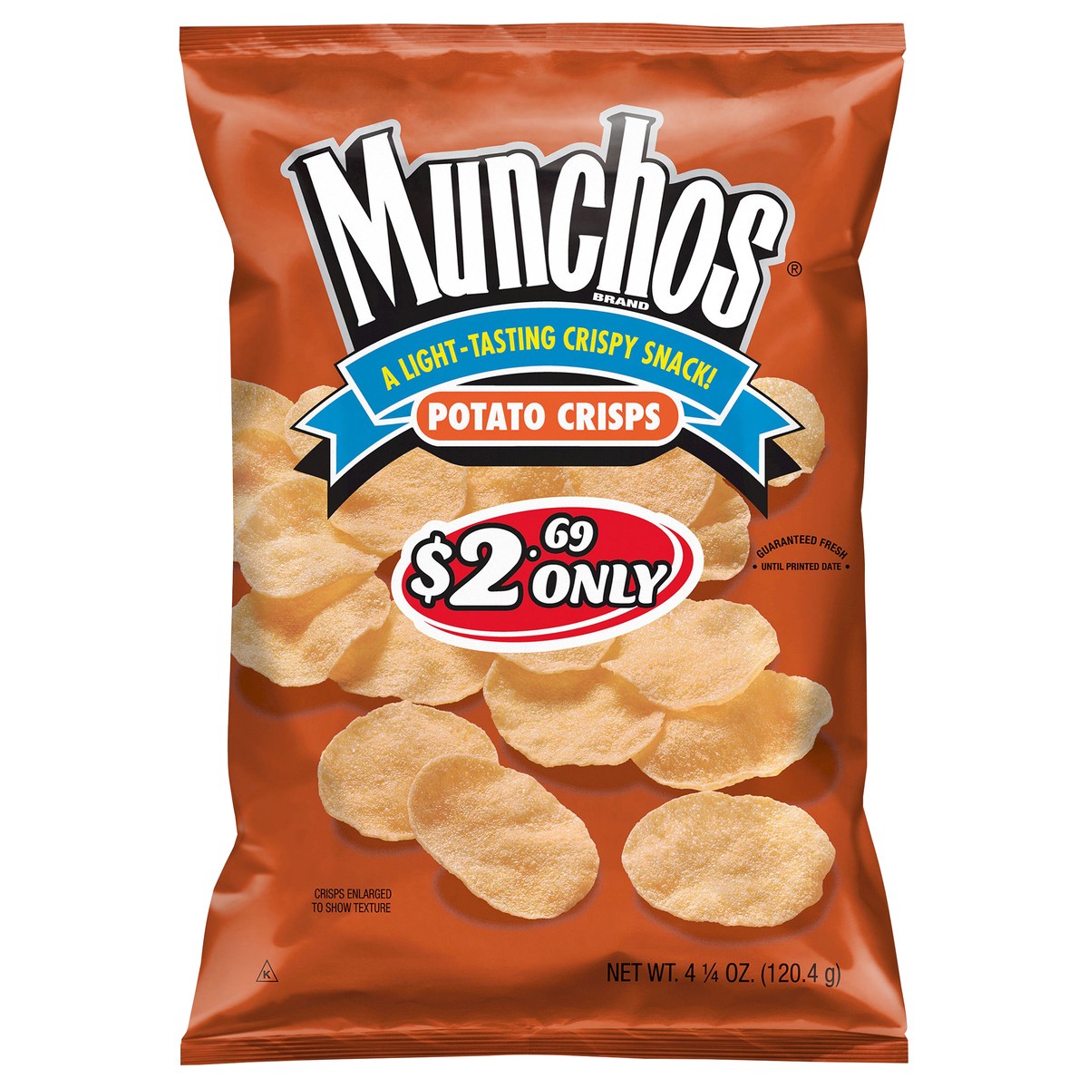 slide 2 of 3, Munchos Potato Crisps, 4.25 oz