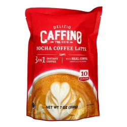 Caffino 3-In-1 Mocha Coffee Latte Instant Coffee - 7 oz