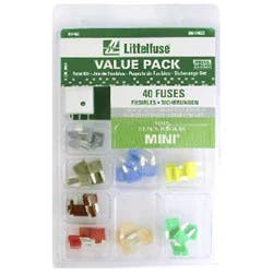Littelfuse Assorted Value Pack - Mini 32V 40 pc