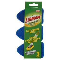 Libman Dishmatic Dish Wand Refills 3 ea