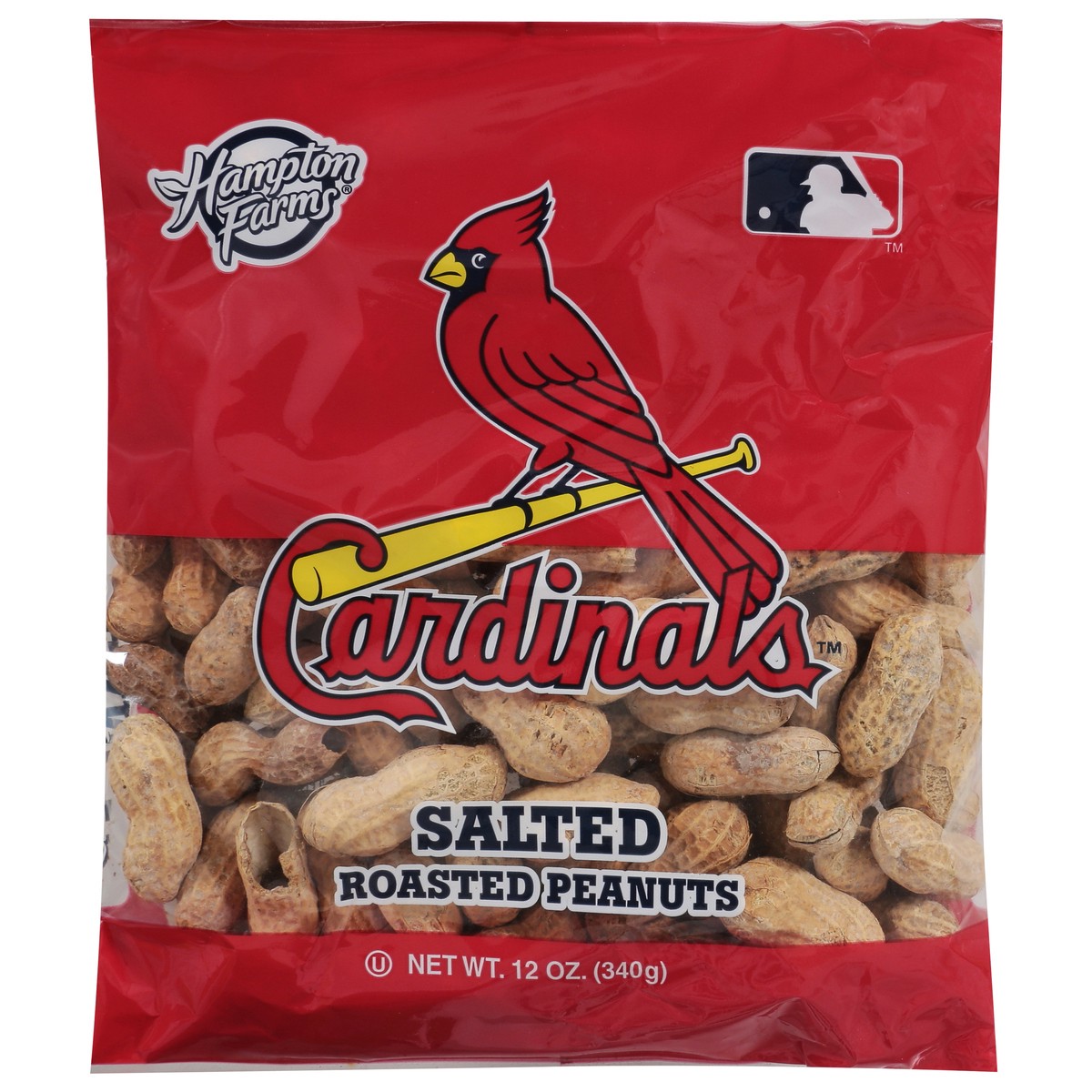 slide 6 of 13, Hampton Farms St Louis Cardinals Salted in Shell Roasted Peanuts, 12 oz