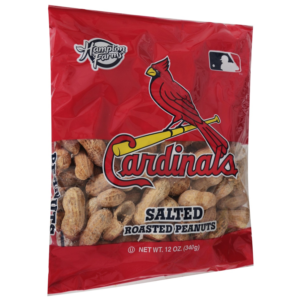 slide 10 of 13, Hampton Farms St Louis Cardinals Salted in Shell Roasted Peanuts, 12 oz
