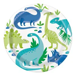 Unique Dinosaur Party Dinner Paper Plates