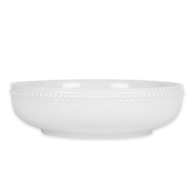 slide 1 of 1, Everyday White by Fitz and Floyd Beaded Dinner Bowl, 1 ct