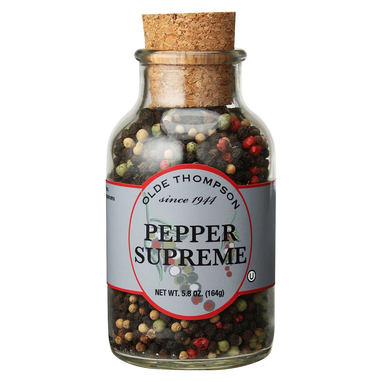 slide 1 of 2, Olde Thompson Pepper Supreme Cork Jar, 