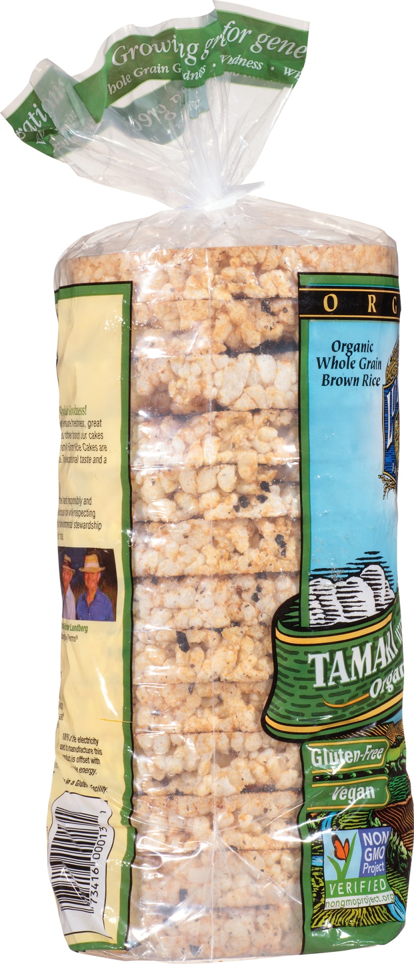 Lundberg Tamari With Seaweed Organic Rice Cake 12 ct Shipt